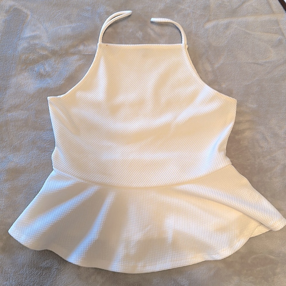 Cope sleeveless top